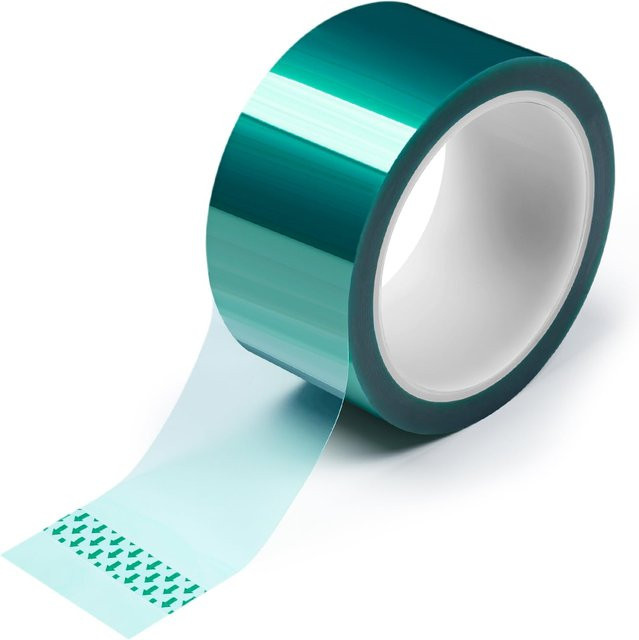 Hitzebeständiges Silikon-Harzband von SCESSPACK in Grün für Epoxidharzformung und Pulverbeschichtung bis 500 °F - Bild 1