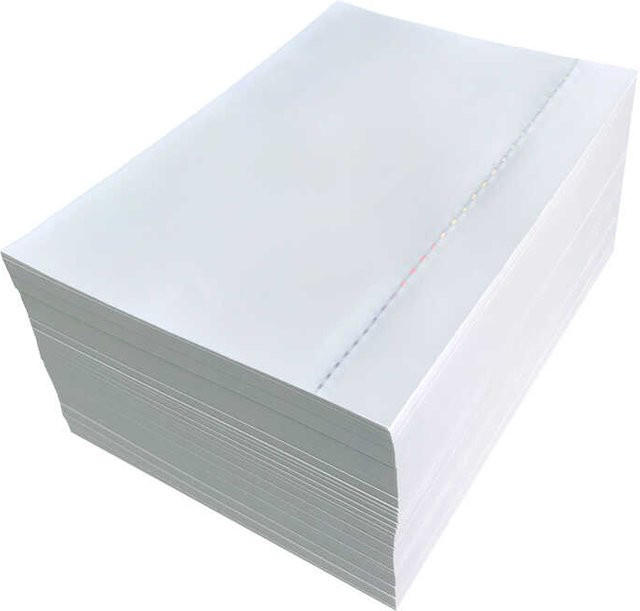 Universal Anti-Fälschungspapier mit Sicherheitsfaden in Weiß, 140g, A3 - Bild 1