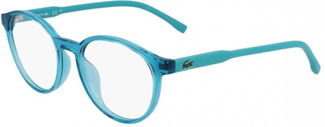 Lacoste L3658 Korrektionsbrille, Damen, Vollrand, Rund, Transparent, Blue, Kunststoff - Bild 1
