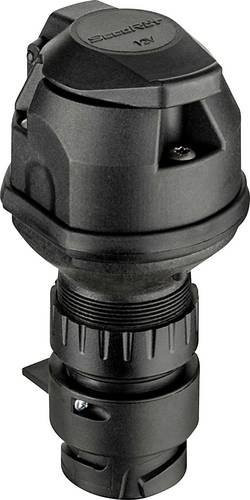 SecoRüt 60182 Anhänger Adapter in Schwarz mit 13-poliger Steckdose und 7-poligem Stecker - Bild 1