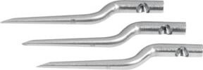 Hellermanntyton Ersatzdorne-Set 3-teilig Typ 1K/3 in Silber - Bild 1