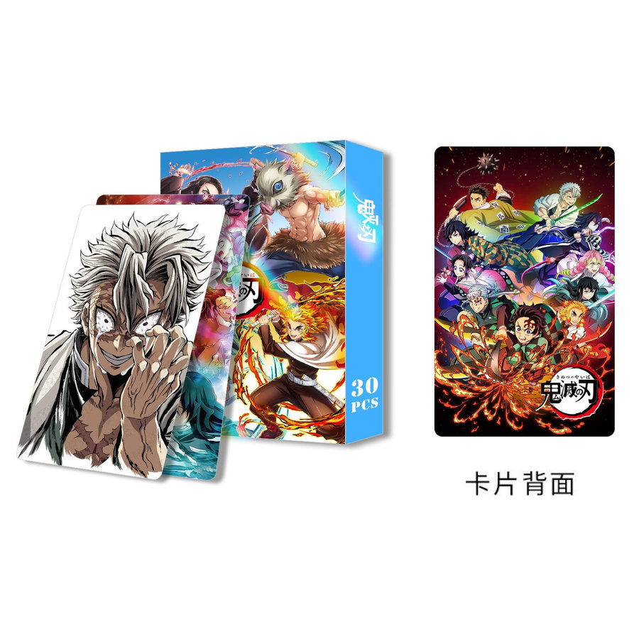 Bandai Demon Slayer Lomo-Karten Sammelkarten-Set 30 Stück - Bild 2