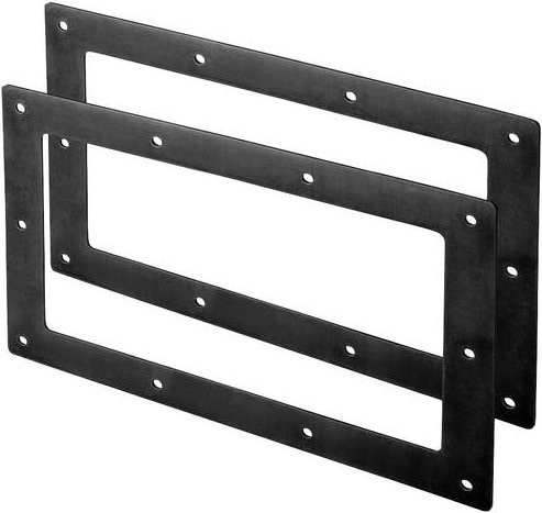 FIAP 2404-1 SpaltSkim ACTIVE 12.000 Seal Teichskimmer-Ersatzdichtung aus EPDM in Schwarz, 2er-Set, L x B x H: 30,8 x 21,0 x 0,2 cm - Bild 1