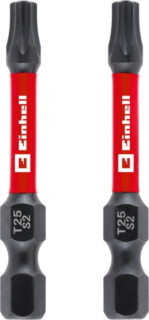 Einhell Impact Bit-Set 2-teilig T25 in Rot aus Stahl, Länge: 50 mm - Bild 1