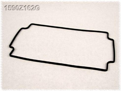 Hammond Electronics 1590Z063G Silikondichtung in Schwarz, 2 Stück - Bild 1