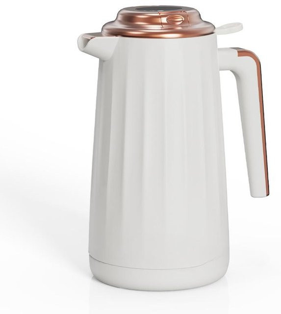 Binchi Outdoor Equipment Wärmespeichertopf mit Glasinnenbehälter, weiß, 1600 ml - Bild 1