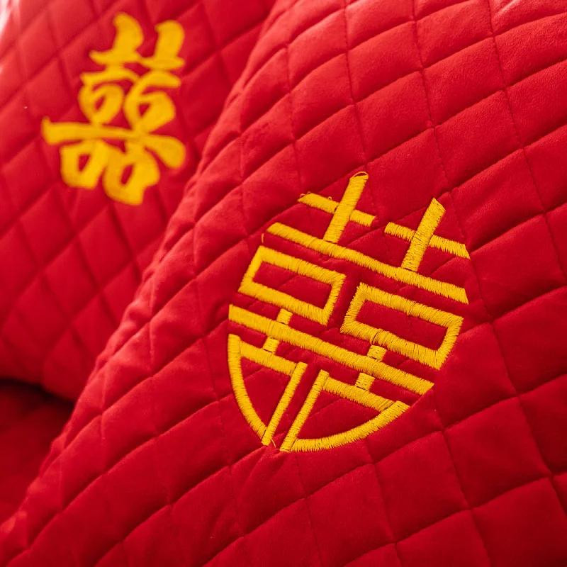 Luxuriöser Sofabezug im chinesischen Stil aus rotem Plüsch, rutschfestes Couchkissen für dein Sofa, Breite: 70 cm, Breite: 70 cm, Höhe: 70 cm - Bild 1