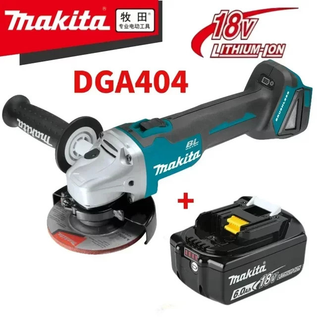 Makita 18V LXT DGA404 Bürstenloser Akku-Winkelschleifer mit 125 mm Scheibendurchmesser - Bild 1