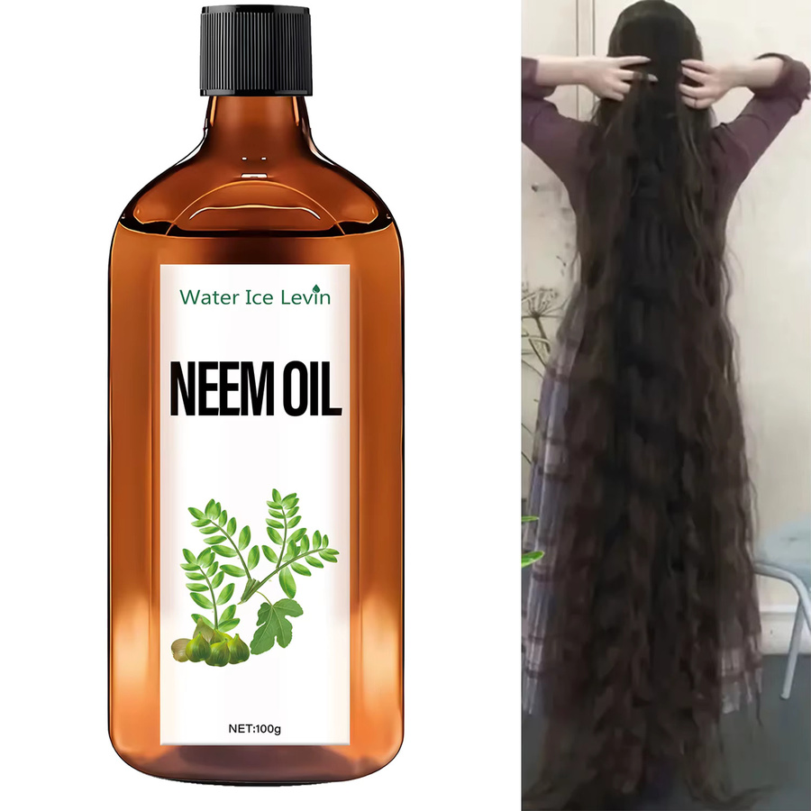Water Ice Levin Neem Oil Haarbehandlung, Öl für trockenes Haar, Unisex - Bild 2