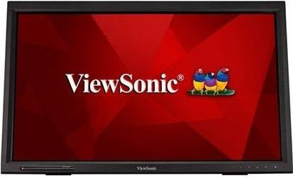 ViewSonic TD2423 LED-Monitor mit Touchscreen, Full HD, 24 Zoll, VA-Panel, 75 Hz, Schwarz - Bild 1