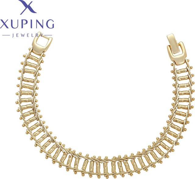 Xuping Armband, Kupferlegierung, Goldfarbe, Damen - Bild 1