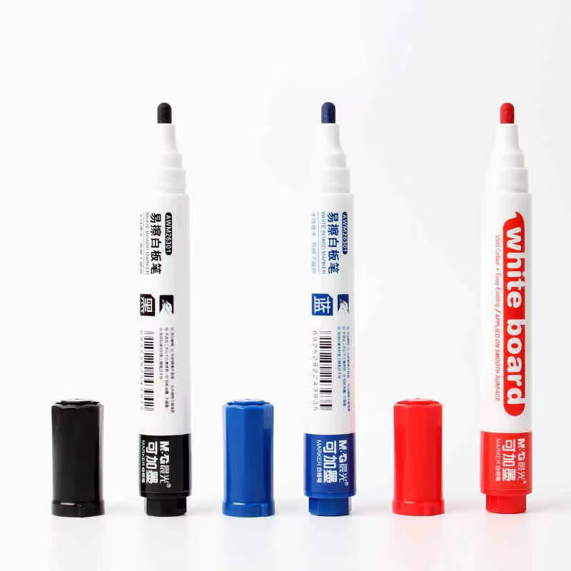 M&G Whiteboard-Marker mit Bullet-Spitze in Schwarz und Mehrfarben für Profis - Bild 2