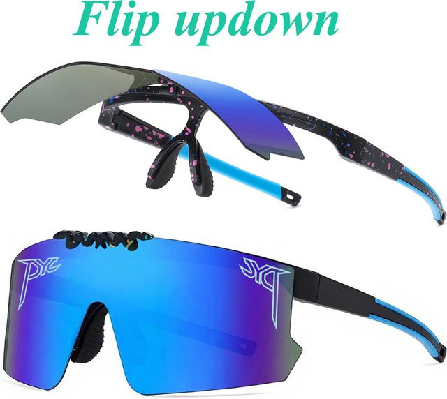 PITS OCTAL VIPERS TRABEC Sportsonnenbrille, Vollrand, Multicolor, Unisex - Bild 1