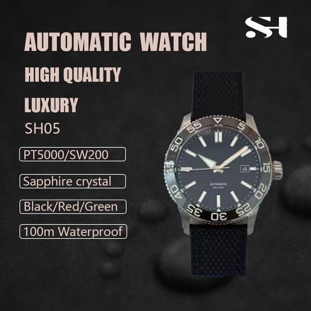 SEA HORIZON Armbanduhr Automatik, Edelstahl, Silber, Herren - Bild 1
