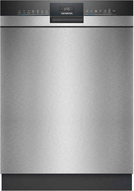 Siemens Unterbau-Geschirrspüler SN43HS07TE in Edelstahl Silber mit Aquastop und Quick-Programmen - Bild 1