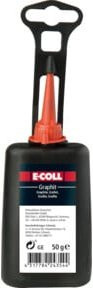 E-COLL Graphit Mehrzweck-Schmiermittel in der Flasche, 50 g - Bild 1