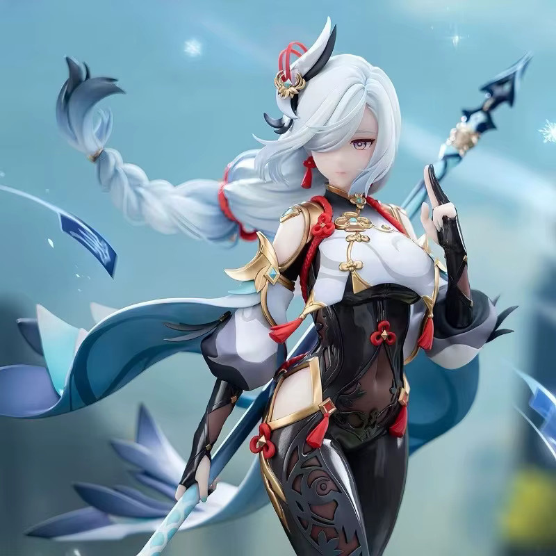 Genshin Impact Shenhe Lonely Soul GK Statue, Anime Figur, PVC, 31 cm - Bild 2