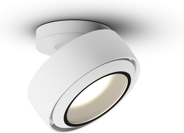 Occhio Più R alto VOLT LED-Deckenstrahler in Weiß matt mit Glas-Cone und warmweißem Licht (2700K) - Bild 1