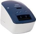 Brother QL-600B Etikettendrucker Thermodirekt in Blue-White mit USB-Anschluss - Bild 1