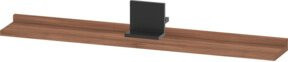 Duravit Spiegel-Ablage Sivida in Nussbaum Natur, Wandmontage, B/H/T: 85 x 65 x 3,6 cm - Bild 1