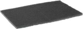 3M Scotch-Brite Schleifvlies-Pad CF-PRO Grau B/H: 15,2 x 22,8 cm - Bild 1