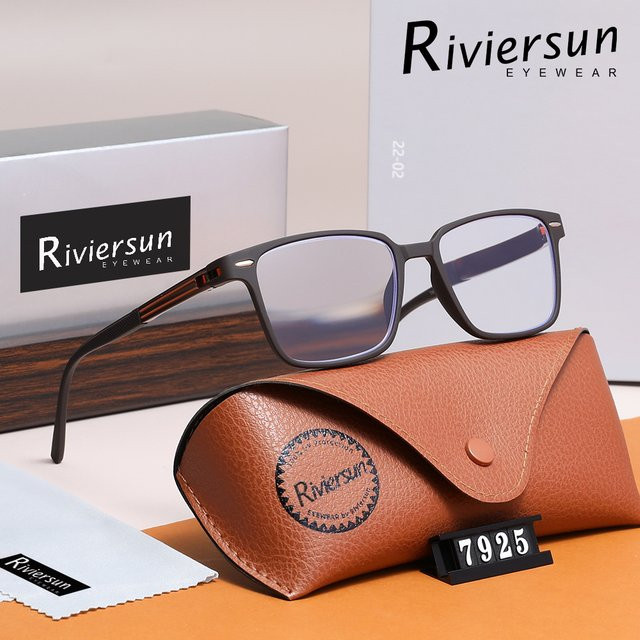 RIVIERSUN Lesebrille, Vollrand, rectangular, black, plastic - Bild 1