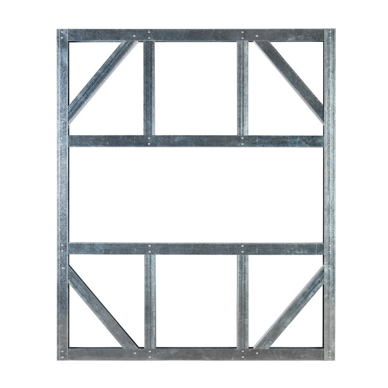 Pergart Bodenfundament Leipzig II 84 Fundamentbodenrahmen aus Alu in Anthrazit, B/T/H: 205 x 98 x 2,6 cm - Bild 2