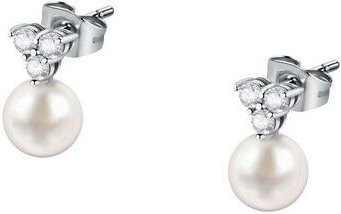 Morellato Ohrringe 925 Silber, Perle, Damen, silberfarben - Bild 1