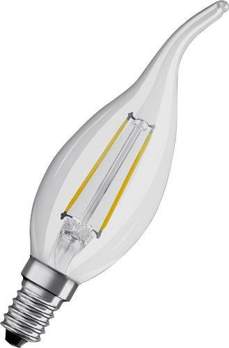 Osram LED Leuchtmittel Retrofit Classic B Kerzenform E14 Warmweiß Transparent - Bild 1