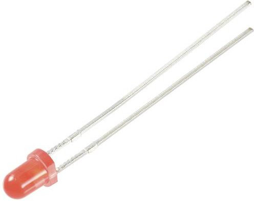 TRU COMPONENTS LED rot rund 3mm 330 mcd 30° 12mA 5V bedrahtet - Bild 1
