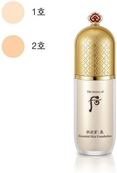 The history of whoo Gongjinhyang Mi Essencial Skin Foundation Nr. 2, 40ml, beige - Bild 1