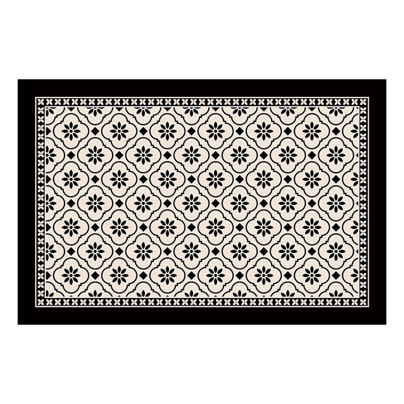Badezimmer Matte von Yiran Furniture aus Kieselalgenschlamm, rutschfest und saugfähig, Schwarz, B: 120 cm, T: 80 cm - Bild 2