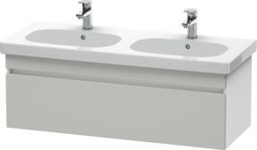 Duravit Waschtischunterschrank DuraStyle in Weiß Matt, B: 115 cm, T: 45,3 cm, H: 39,8 cm, wandhängend - Bild 1