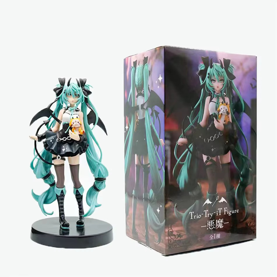 Bandai Hatsune Miku Kleiner Teufel Dunkler Engel Chuyin, PVC-Modell - Bild 4