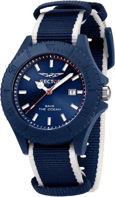 Sector Armbanduhr, Quarz, Kunststoff, Blau, 43 mm, Herren - Bild 1