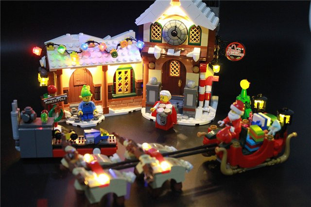LEGO LED-Beleuchtungsset für Santa's Workshop The Father Christmas' Working Room Winter 10245 - Bild 1