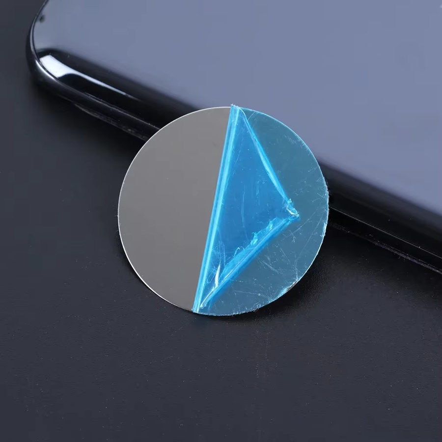 Magnetische Metallplatten für universelle Auto-Handyhalterungen, Set aus 1 bis 40 Stück, Eisenblech-Aufkleber zur Befestigung von Smartphone-Halterungen - Bild 1