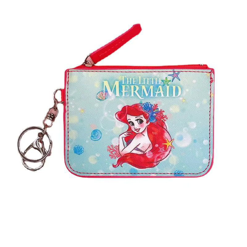 Disney Münzgeldbörse, Meerjungfrau, Kleine Prinzessin, Schneewittchen, Unisex - Bild 2