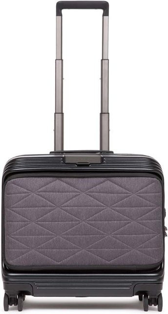 Piquadro PQ-Biz Fastcheck Computertrolley mit 15,6 Zoll Laptopfach und BagMotic in Schwarz - Bild 1
