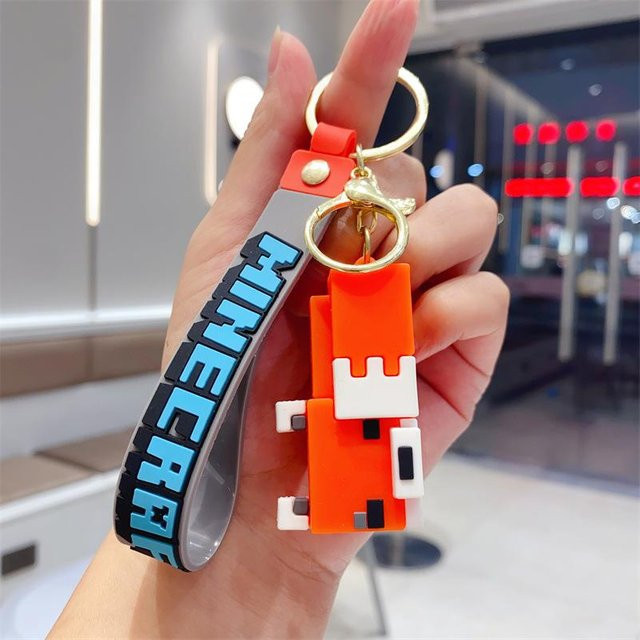 Artily Schlüsselanhänger Minecraft, Kinder, PVC, Silikon - Bild 1