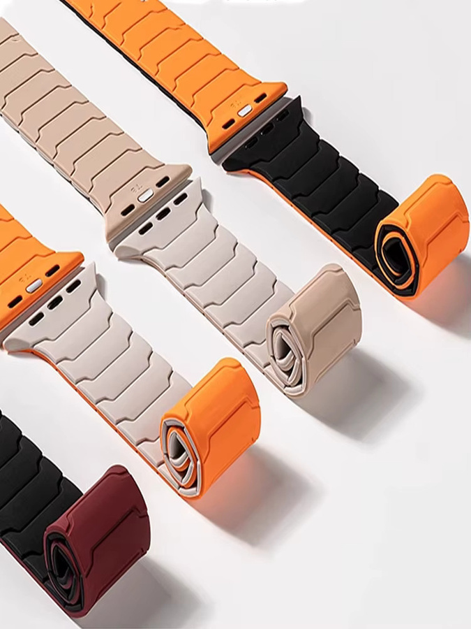 Magnetisches Silikonarmband, Unisex - Bild 1