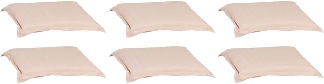 Beo Bankauflage für 1-er Sitz 6er-Set in Beige aus Schaumstoff - Bild 1