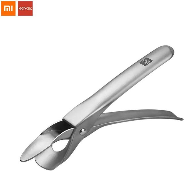 Xiaomi Huohou Universal-Kochgeschirrgriff aus Edelstahl in Weiß und Silber - Bild 1