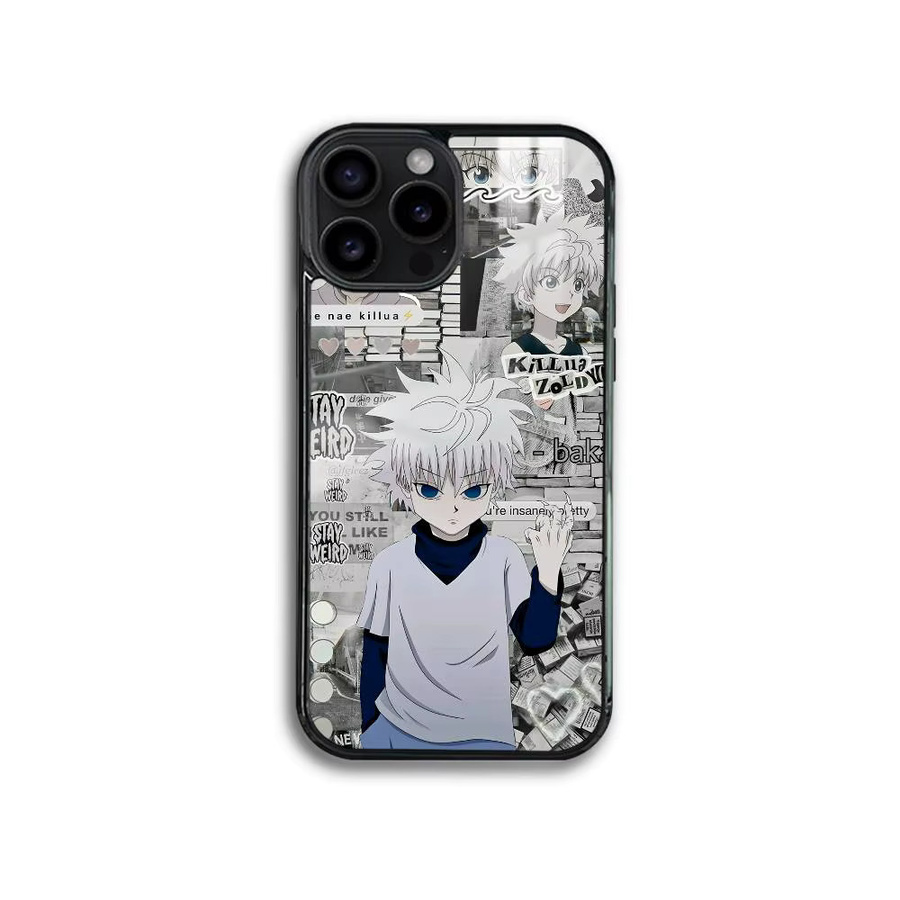 Anime Hunter X Hunter Handyhülle mit MagSafe Spiegel und magnetischer Abdeckung für iPhone 16 15 14 13 12 11 Pro Max Plus Mini in Multicolour - Bild 4