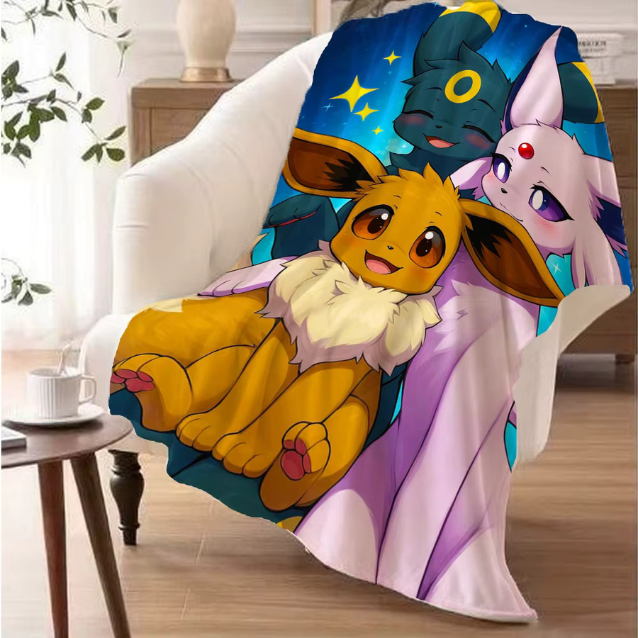 Potdemiel Überwurfdecke mit Tiermotiv in Multicolour für Bett oder Sofa - Bild 2