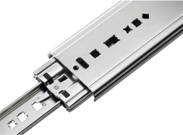 Accuride Schwerlastauszug Dz7957 Vollauszug, Farbe: Silber, Belastbarkeit bis 160 kg, Länge: 558,8 mm - Bild 1