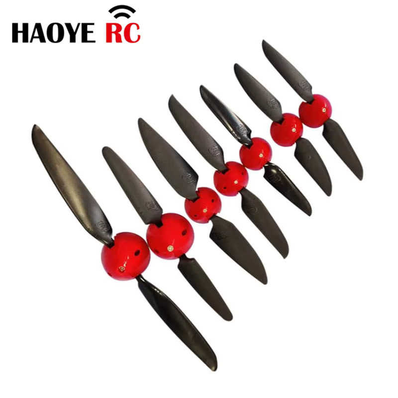 Haoye Faltpropeller mit Spinnerabdeckung, 2-teiliges Set, RC Flugzeug Segelflugzeug Drohnen Zubehör - Bild 2