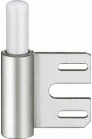 SIMONSWERK Rahmenteil V 8100 WF STA vern. 2-tlg. Stahlzarge in Silber/Stainless Look - Bild 1