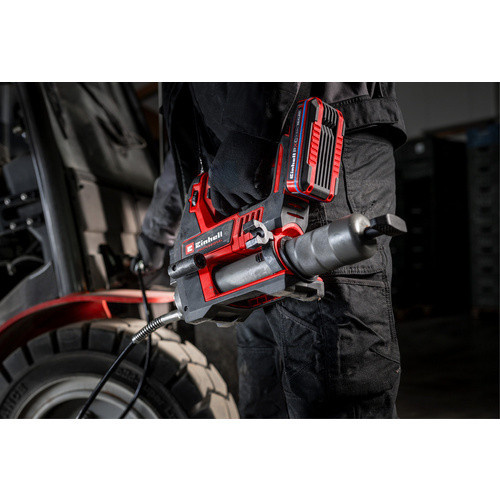 Einhell Professional Akku-Fettpresse TP-GR 18/690 Li Solo in Schwarz-Rot - Bild 2