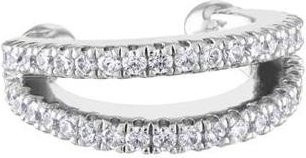 CRMYA Clip Ohrring, Gold, Messing, Zirkonia, Damen - Bild 1